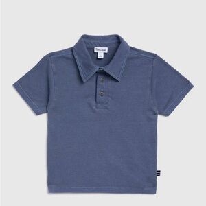 Splendid Kids Slate Blue Short-Sleeve Polo